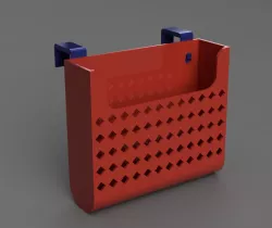 Cubicle mailbox inbox holder