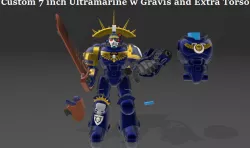Custom 7 inch Ultramarine w Gravis Gear and Extra Torso