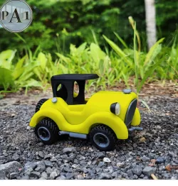 Cute, toon style, antique car
