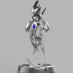 Cyber MewTwo on Birth Capsule