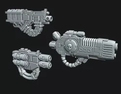 Cyborg Soldier Heavy weapons
