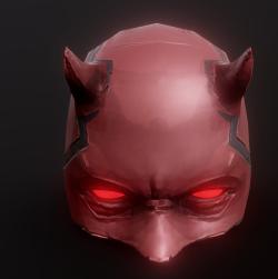 Outlet Daredevil helmet with base