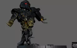 DARK TROOPER BASE STARWARS MANDALORIAN DISNEY STATUE 3D print model