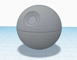 Death Star wedding ring case