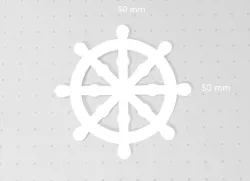 Dharma Wheel Style 1, Buddhist's Wheel