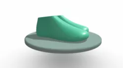 DIGITAL 3D MODEL KIDS SHOES LAST