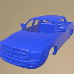 DODGE DAKOTA SPORT QUAD CAB 2000 PRINTABLE CAR BODY