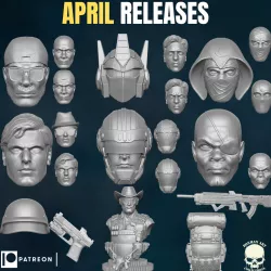 Donman Art April 2022 Collection For Action Figures