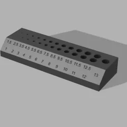 Drill bit organizer
