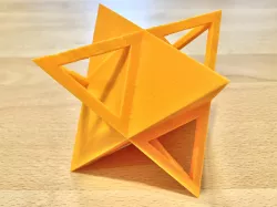 Dual Tetrahedron - Hollow