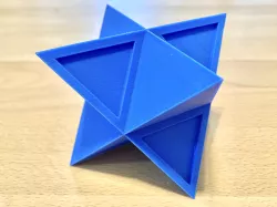 Dual Tetrahedron - Notched