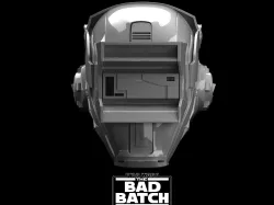 ECHO DROID helmet | 3D model | 3D print | Printable | Bad Batch Inactive