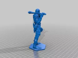 Elder Scrolls V Skyrim loading screen models as Figurines
