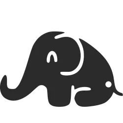 Elephant Keychain