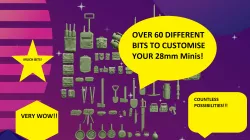 Equipment Pack for 28mm minis