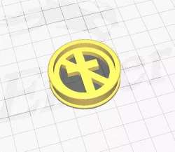 Expander crossed out cross