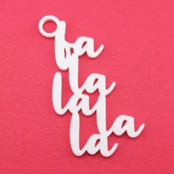 Fa La La La La - Christmas Gift Tag