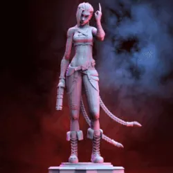 Fan Art Jinx - Statue