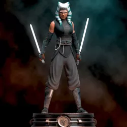 Fanart Star Wars AHSOKA TANO - Statue