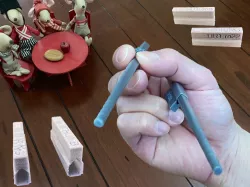 Finger Helpers for Training Chopsticks