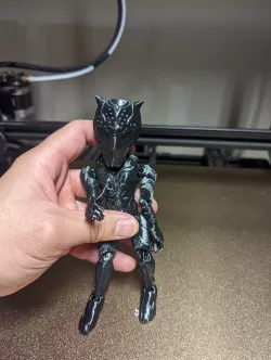 Flexi Black Panther STL