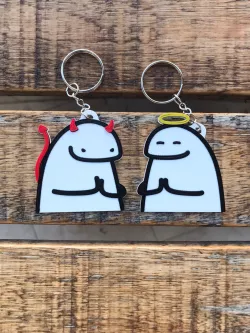 Flork Angel & Demon Key Chain