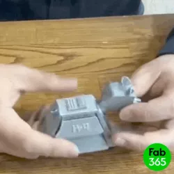 Foldable K9 From Dr.who