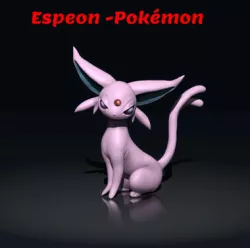 FREE espeon - POKÉMON FIGURINE - 3D PRINT MODEL