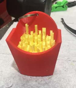 Fry Box Keychain