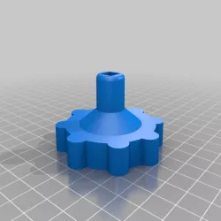 Garden water faucet key