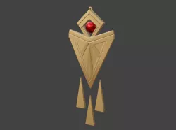 Genshin Impact Dehya back parts