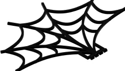 Gothic Spider web hinge