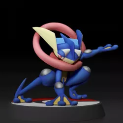 Greninja FIGHTING POSE - POKÉMON FIGURINE - POKÉMON UNITE