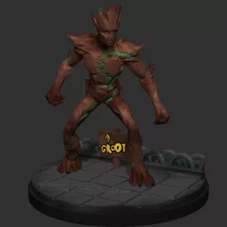 Groot 2 Poses - MCP Scale