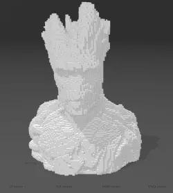 Groot Head Voxels