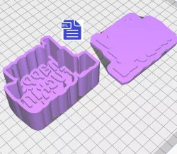 Happy F*cking Birthday Bath Bomb Mold