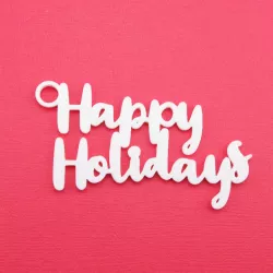 Happy Holidays - Christmas Gift Tag