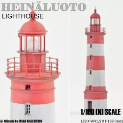 HEINÄLUOTO LIGHTHOUSE - N (1/160) SCALE MODEL LANDMARK
