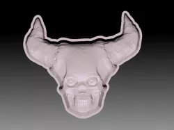 HELL SKULL BATH BOMB MOLD