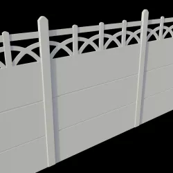 HIGH FENCE FOR DIORAMA SCALE 1/87