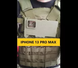 IPHONE 13 PRO MAX, PALS ARMOR PLATE CARRIER PHONE MOUNT