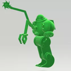 iron dwarf miner