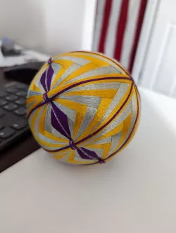 Itomari / hitotsumari - Traditional Japanese Juggling Ball (Edo Daikagura)
