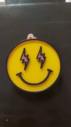 J Balvin Logo Keychain