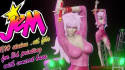 Jem and the Holograms - 1to10 STL file