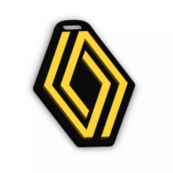 key ring of NEW EMBLEM LOGO RENAULT 2021
