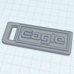 Keychain - Compatible with AMC Eagle