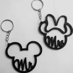 Keychains Mickey Minnie mouse Keychains