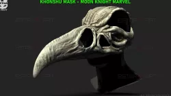 Khonshu Mask - Moon Knight Marvel