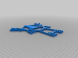 Kick Buttowski key chain